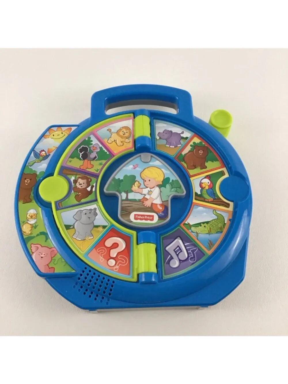 Fisher Price World Of Animals See N Say Talking Toy 2015 Barnyard Sounds Learn